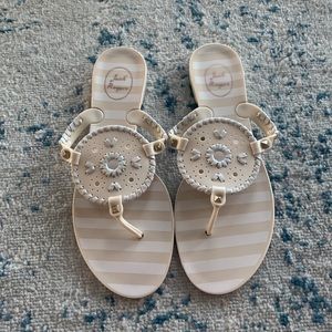 Jack Rogers jelly sandals